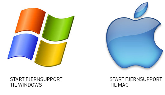 Fjernsupport til Mac og PC Fjernsupport til Mac og PC
